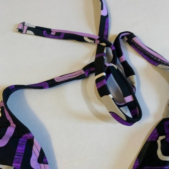 5/ $25 Apt 9 Purple Print Tankini Top 12 - Picture 4 of 6